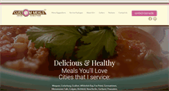 Desktop Screenshot of custommealsllc.com